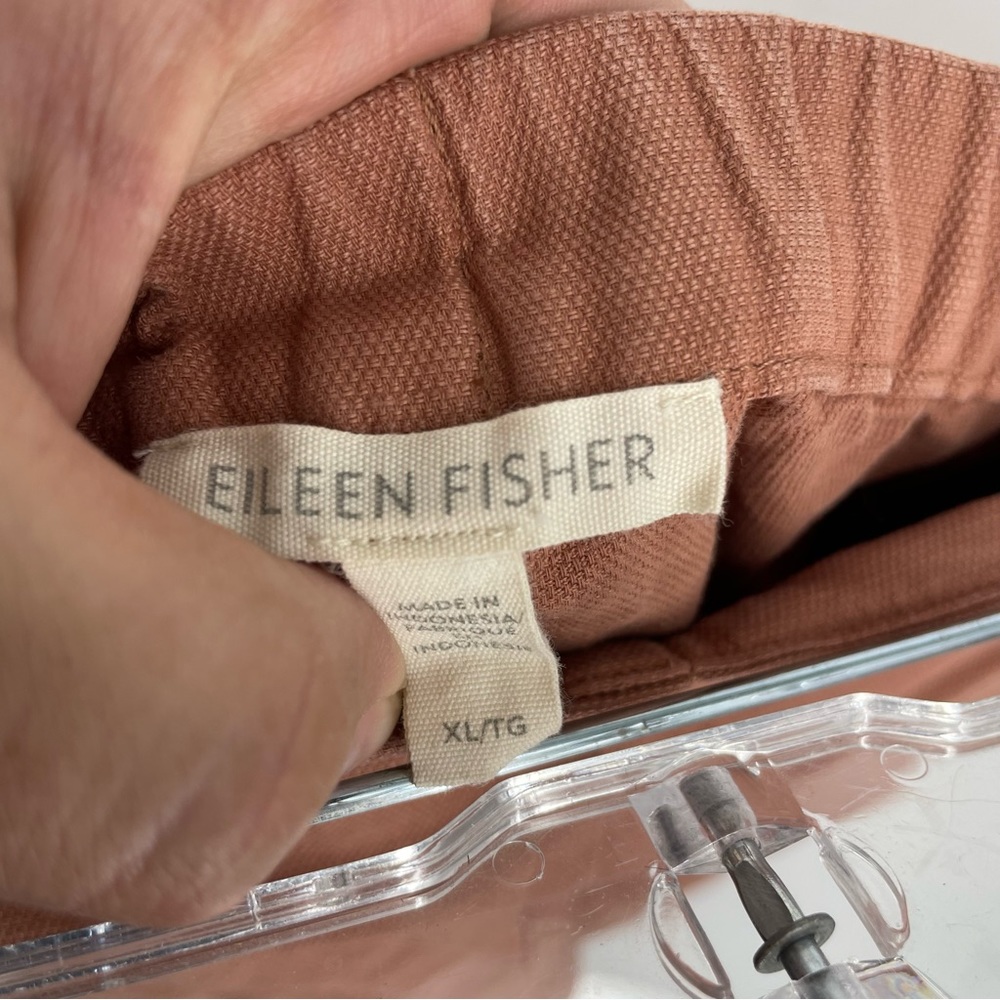 Eileen Fisher Hemp Cotton Lantern Pants - Picture 6 of 10